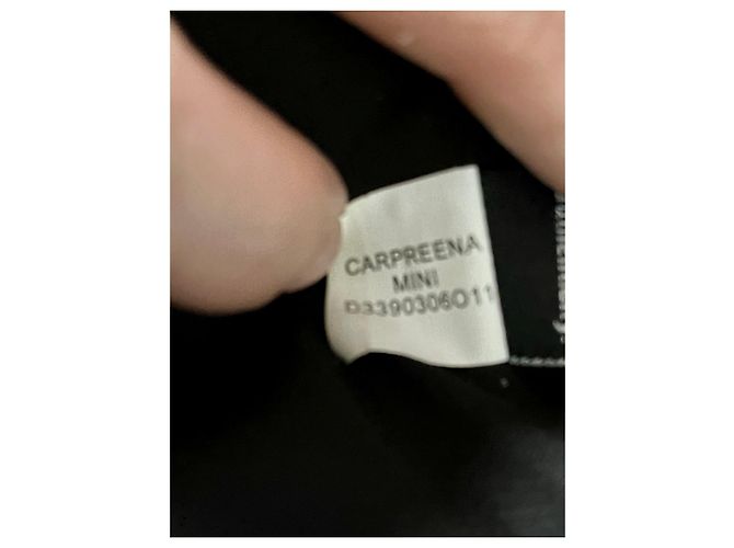 Diane Von Furstenberg Vestido recto "Carpreena Mini" de DvF Negro Blanco Verde - vista 3