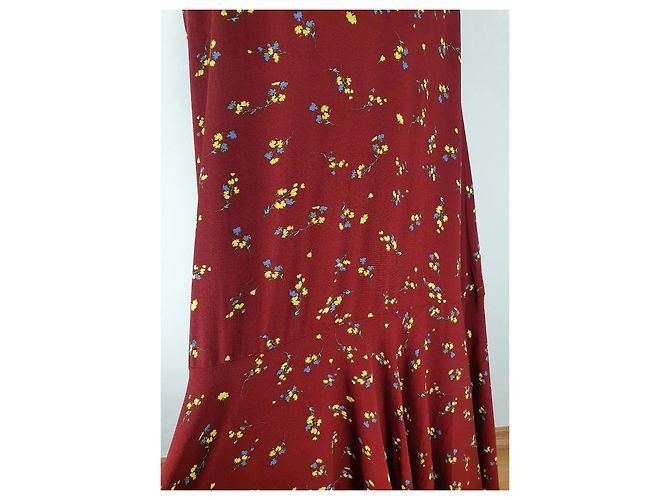 Falda larga Free People de viscosa Multicolor - vista 4