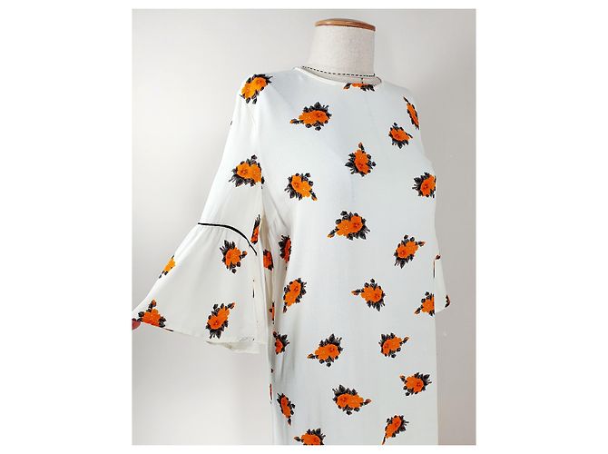 Ganni Roseburg Crêpe Kleid - Ansicht 2