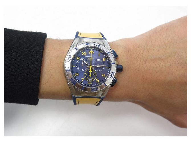 RELÓGIO DE QUARTZO TECHNOMARINE CRUISE CALIFÓRNIA 114025 45 CONJUNTO COMPLETO DE RELÓGIO DE AÇO Prata - vista 14