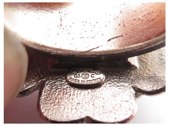 CHANEL CAMELIA T-RING 52 RING AUS SILBERMETALL UND SCHWARZEM EMAILLE SCHWARZEM EMAILLE - Ansicht 3