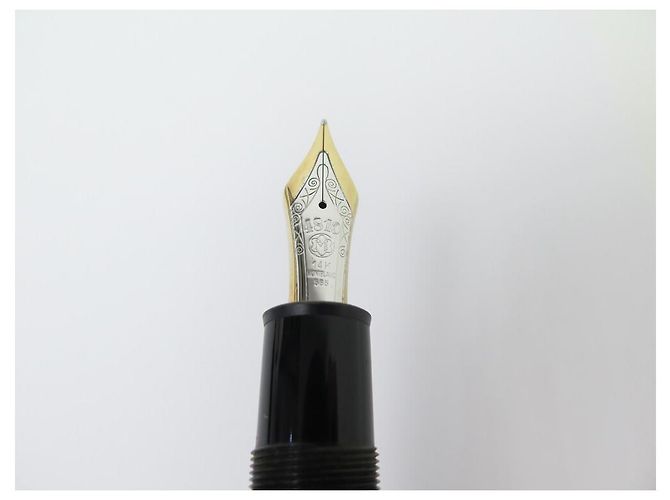MEISTERSTUCK MONTBLANC FEDERSTIFTE 149 GOLDSCHWARZES HARZ + LANCEL STIFTETUI - Ansicht 5