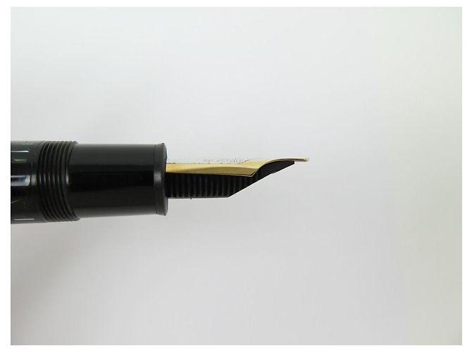 MEISTERSTUCK MONTBLANC FEDERSTIFTE 149 GOLDSCHWARZES HARZ + LANCEL STIFTETUI - Ansicht 7