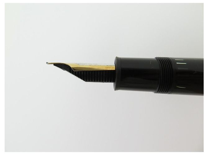 MEISTERSTUCK MONTBLANC FEDERSTIFTE 149 GOLDSCHWARZES HARZ + LANCEL STIFTETUI - Ansicht 8