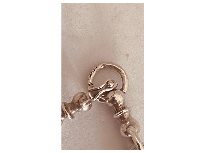 Hermès Bocado de cavalo Prata - vista 6