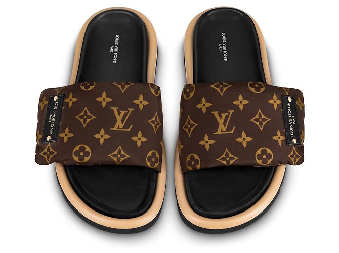 Louis Vuitton Maultiere Braun - Ansicht 2