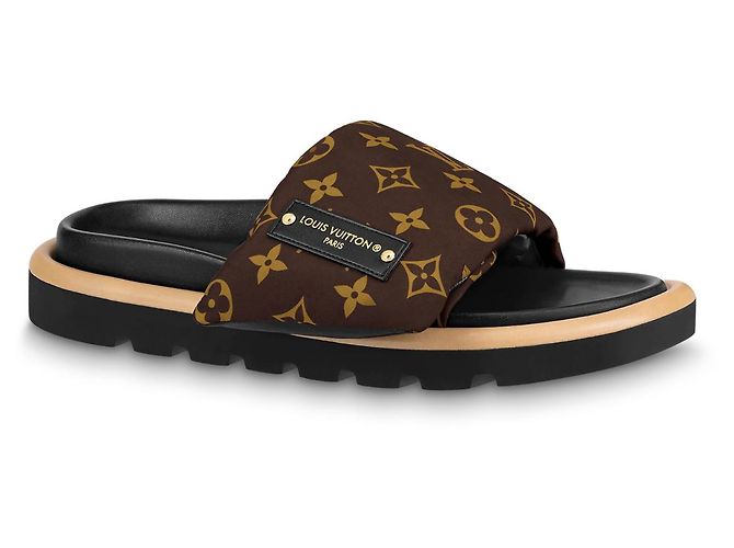 Louis Vuitton Maultiere Braun - Ansicht 3