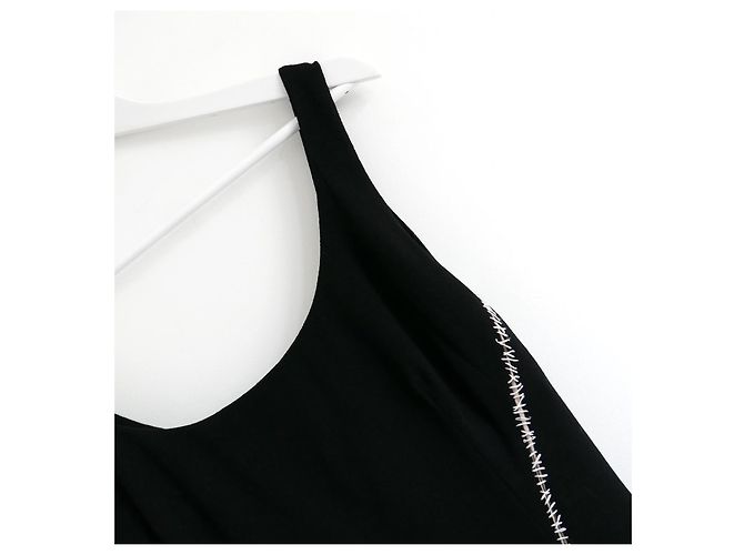 Alexander McQueenSS04 Kleid mit Zombiestich Schwarz - Ansicht 4