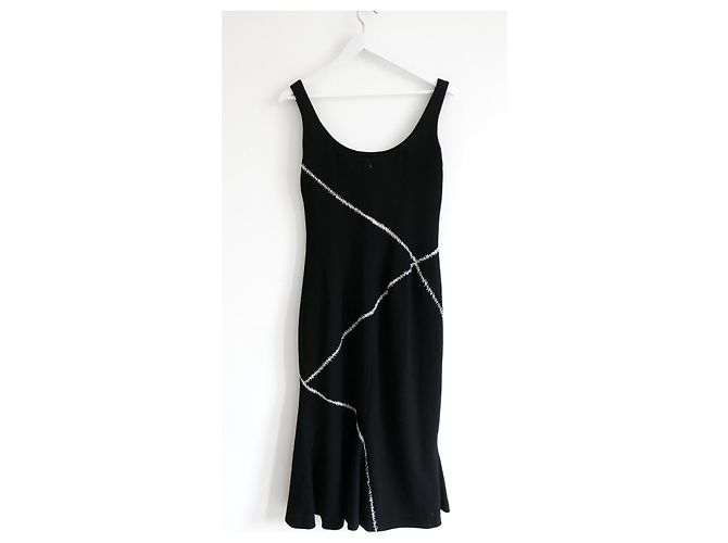 Alexander McQueenSS04 Kleid mit Zombiestich Schwarz - Ansicht 6