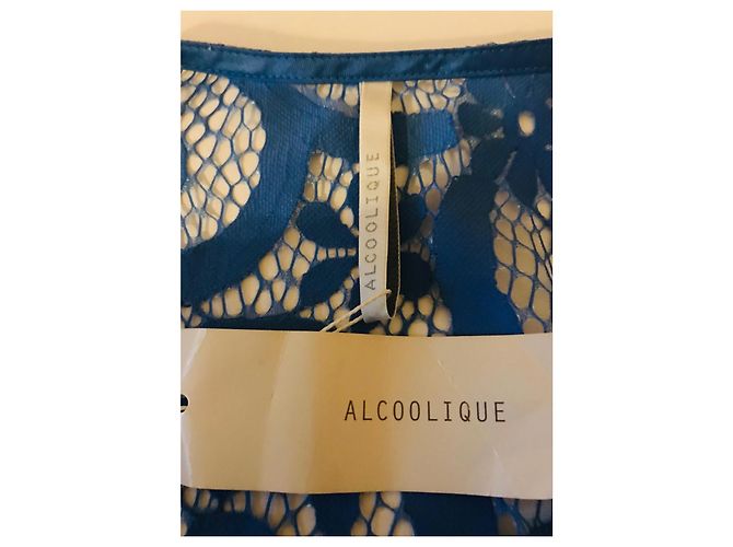 Autre Marque Alcoholic guipure dress Blue - view 6