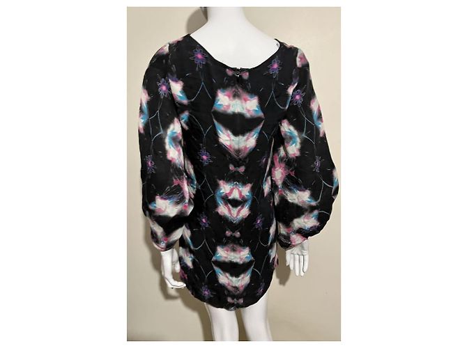 Halston Heritage Retro-Halston-Minikleid mit Disco-Print Mehrfarben - Ansicht 4