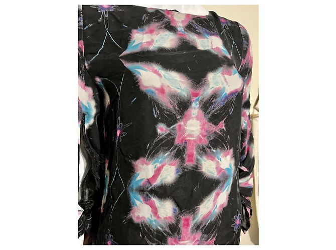 Halston Heritage Retro-Halston-Minikleid mit Disco-Print Mehrfarben - Ansicht 7