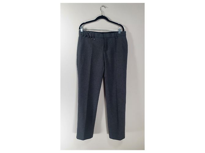 Kris Van Assche Grey Wool Viscose Pants - view 3