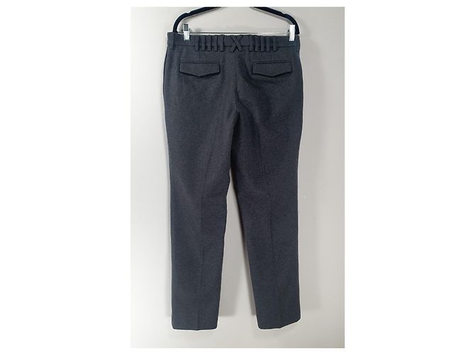 Kris Van Assche Grey Wool Viscose Pants - view 4