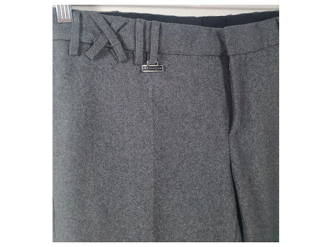 Kris Van Assche Grey Wool Viscose Pants - view 5
