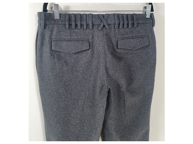 Kris Van Assche Grey Wool Viscose Pants - view 6