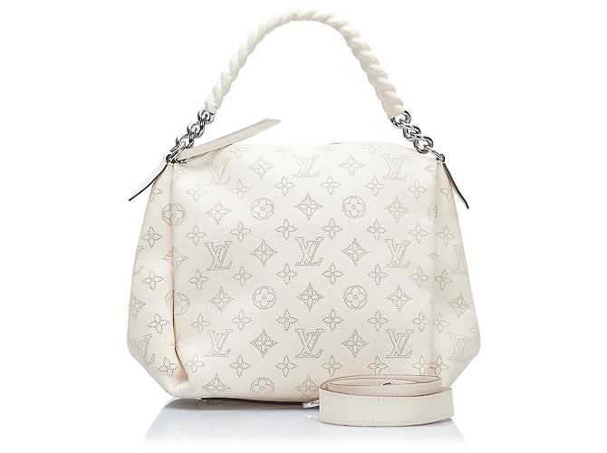Louis Vuitton monogramma bianco Mahina Babylone catena BB - vista 12