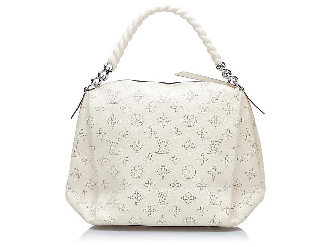 Louis Vuitton monogramma bianco Mahina Babylone catena BB - vista 3
