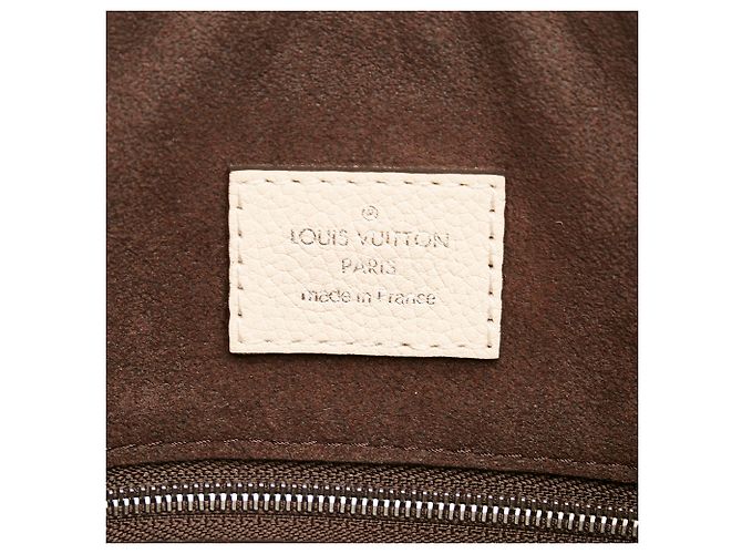 Louis Vuitton monogramma bianco Mahina Babylone catena BB - vista 6