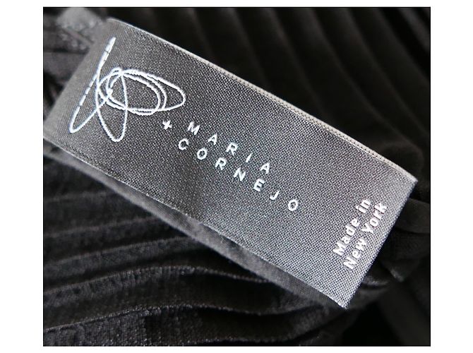Zero+ Maria Cornejo Overall mit plissiertem Mieder Schwarz - Ansicht 5