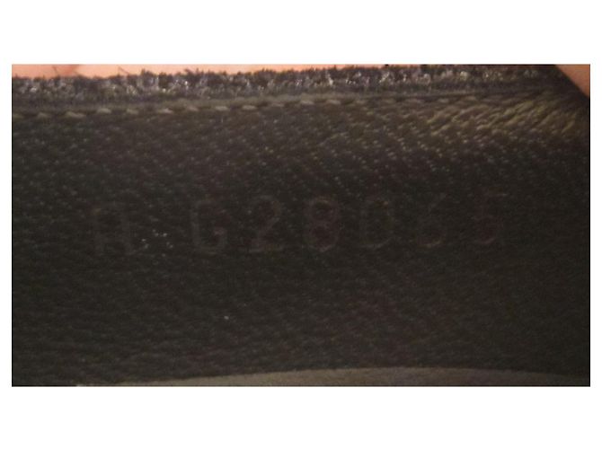 Chanel Pumps Lammfell Samt Silber Schwarz 36 - Ansicht 8
