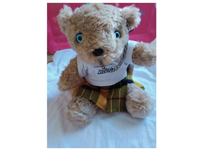 Jean Paul Gaultier Nana Kilt Tartan Jaune - vue 4