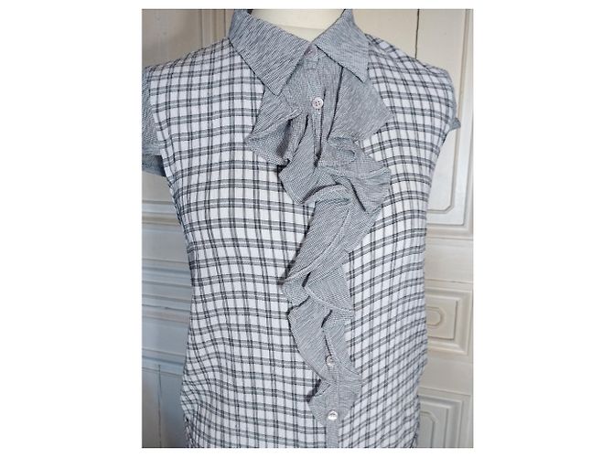 VANESSA BRUNO MINIMALISTISCHES SCHICKES KLEID LAVALIERE ATHE SILK VOILE T 38 - Ansicht 14