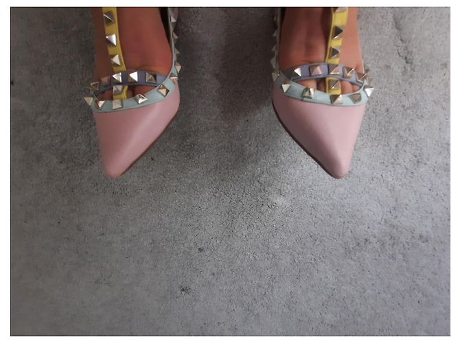 Sandali Valentino Garavani in pelle Multicolore - vista 6