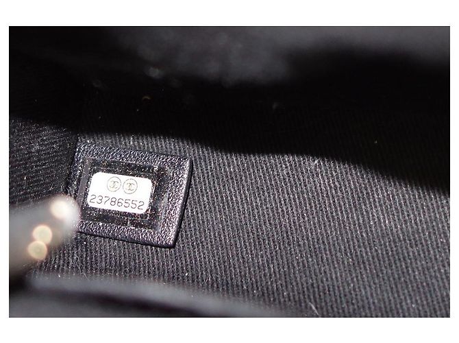 Neo Executive Chanel zweifarbige Tasche Schwarz Blau - Ansicht 6