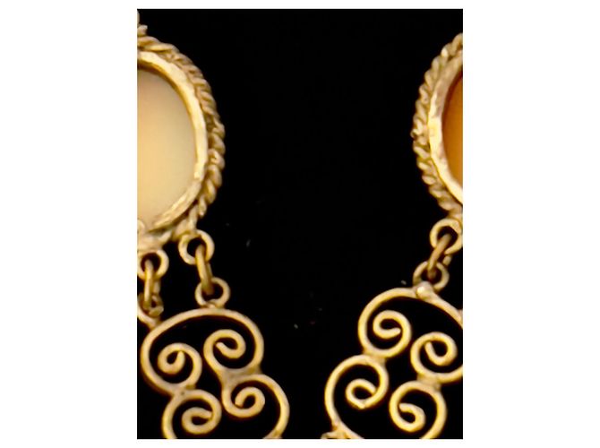 Autre Marque Collana Art Déco 1950/1960 a Vermil (argento + oro) con 5 veri cammei di agata. - vista 5