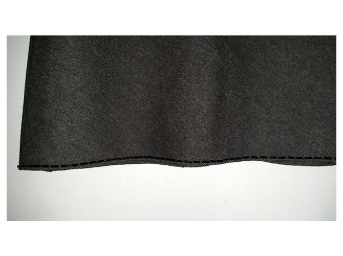 Top Prada de Lana Khaki con Borde de Perlas Caqui - vista 7
