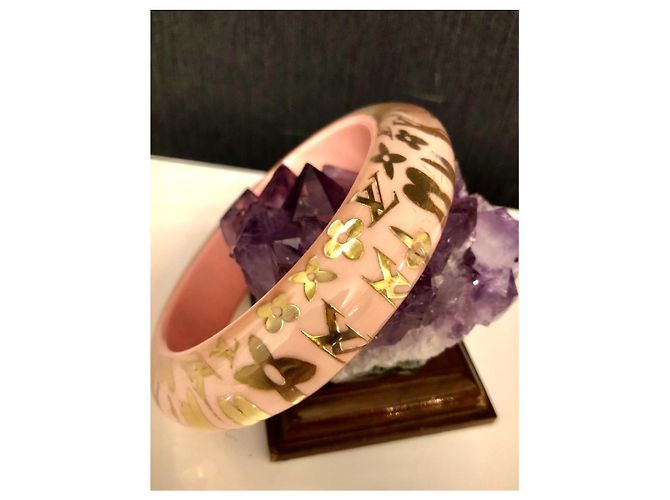 Sofia Coppola Bracciale Louis Vuitton in resina rosa cipria - vista 2