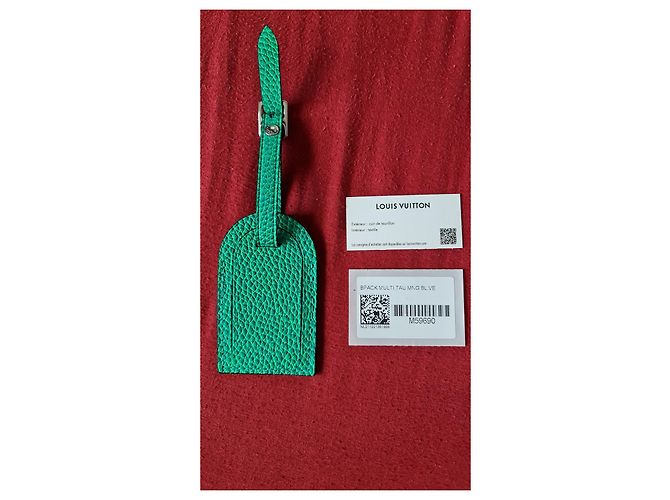 Laguito Zaino multitasche Louis Vuitton Taurillon Blu - vista 2