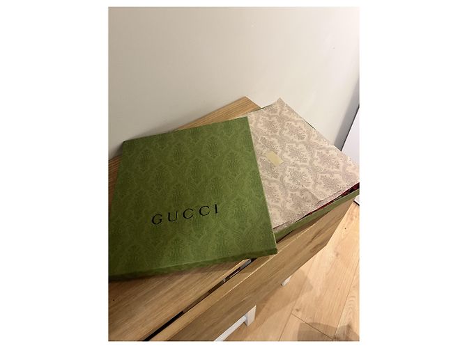 Gucci SCIALLE IN MODAL CON STAMPA GG E MORSETTI - vista 4