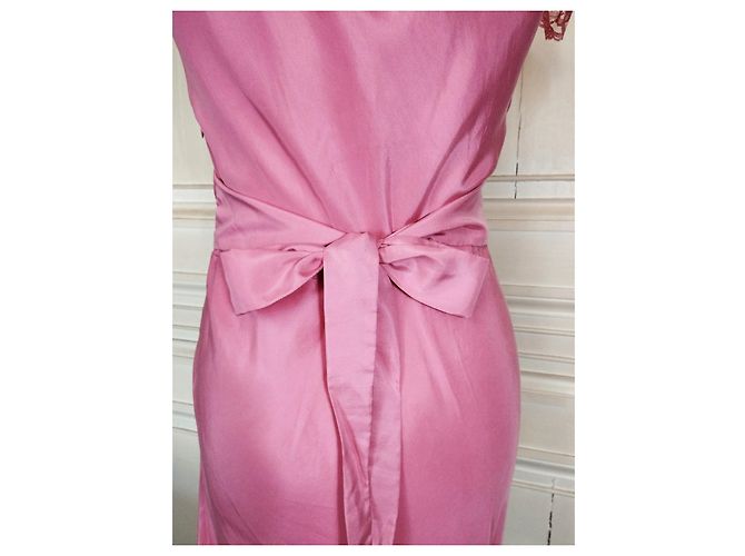 MANOUSH WILD SILK SPIRIT DESSOUS KLEID T38/40 Pink - Ansicht 12