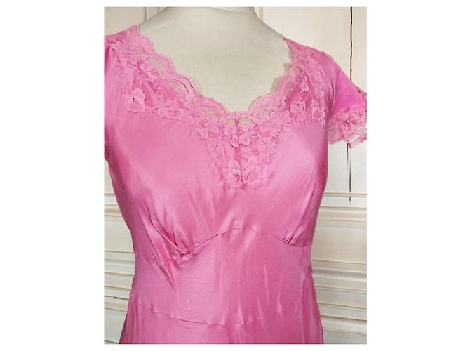 MANOUSH WILD SILK SPIRIT DESSOUS KLEID T38/40 Pink - Ansicht 13