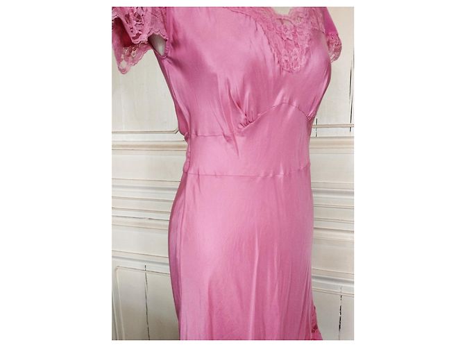 MANOUSH WILD SILK SPIRIT DESSOUS KLEID T38/40 Pink - Ansicht 14