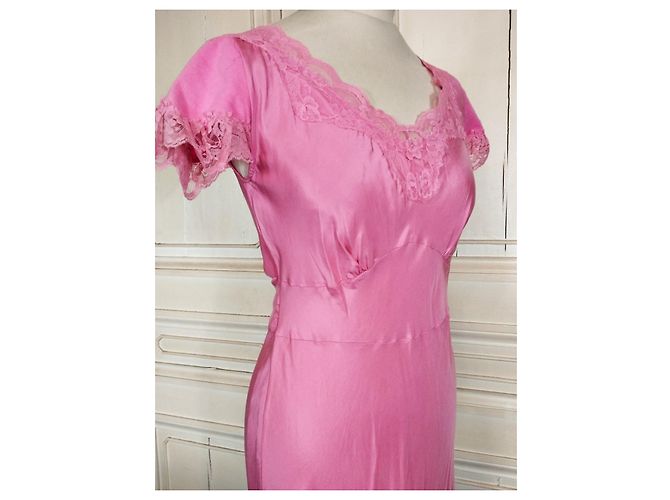 MANOUSH WILD SILK SPIRIT DESSOUS KLEID T38/40 Pink - Ansicht 16