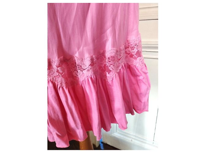 MANOUSH WILD SILK SPIRIT DESSOUS KLEID T38/40 Pink - Ansicht 9