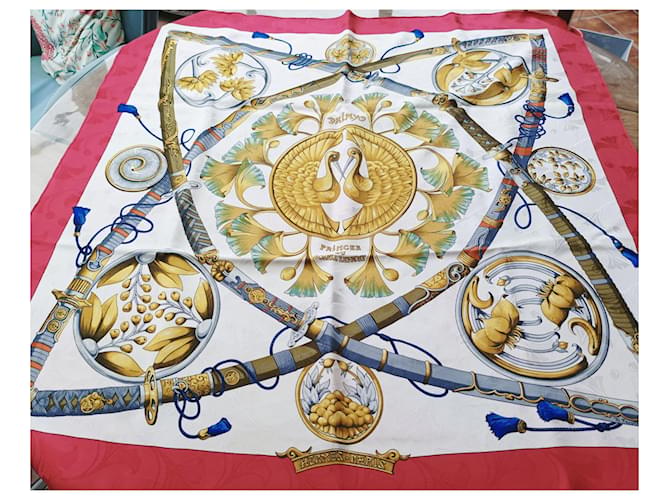 Hermès Daimyo principi del sol levante Rosso - vista 2