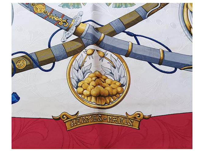 Hermès Daimyo principi del sol levante Rosso - vista 4