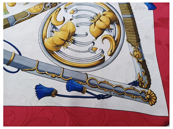 Hermès Daimyo principi del sol levante Rosso - vista 5