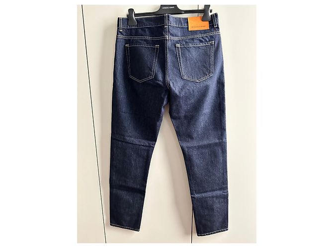 Stella Mc Cartney Jeans jeans de algodão orgânico uniforme - vista 2