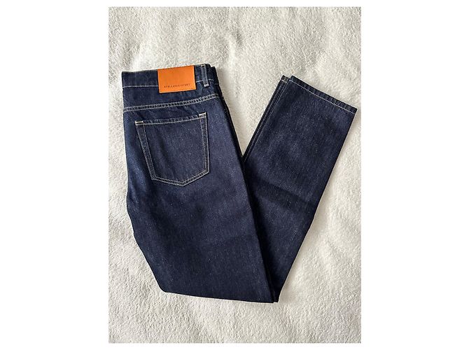 Stella Mc Cartney Jeans jeans de algodão orgânico uniforme - vista 3