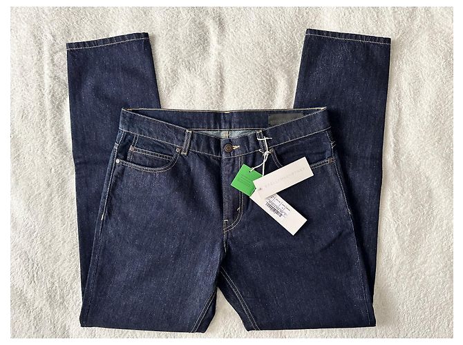Stella Mc Cartney Jeans jeans de algodão orgânico uniforme - vista 7