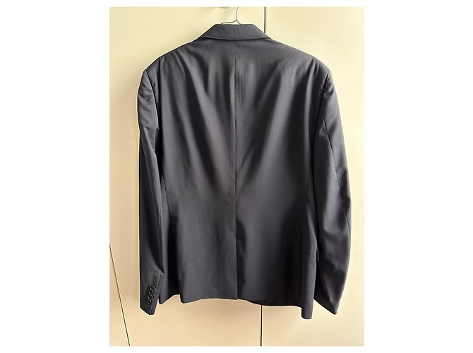 Stella Mc Cartney Navy blu tailoring wool blazer jacket Navy blue - view 2