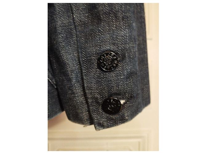 KENZO VESTE JACKE BASIC TRENDY DENIM T 42/44 Blau - Ansicht 18