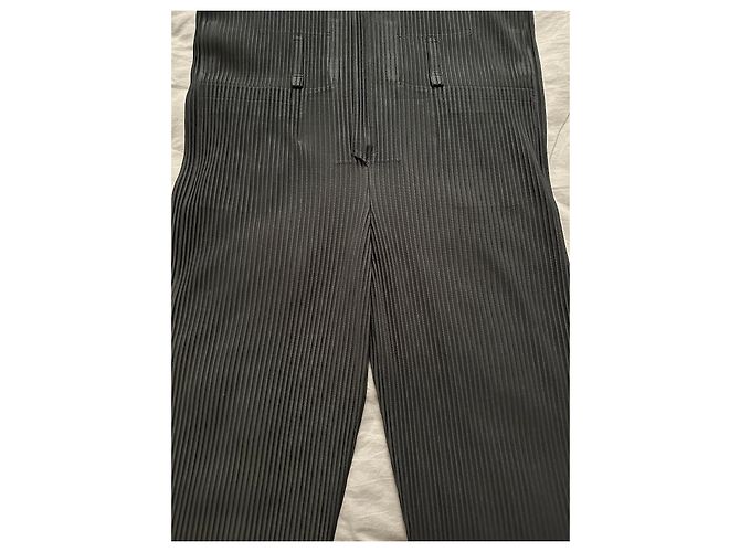 Issey Miyake Tuta Homme Plissé Nera - vista 4