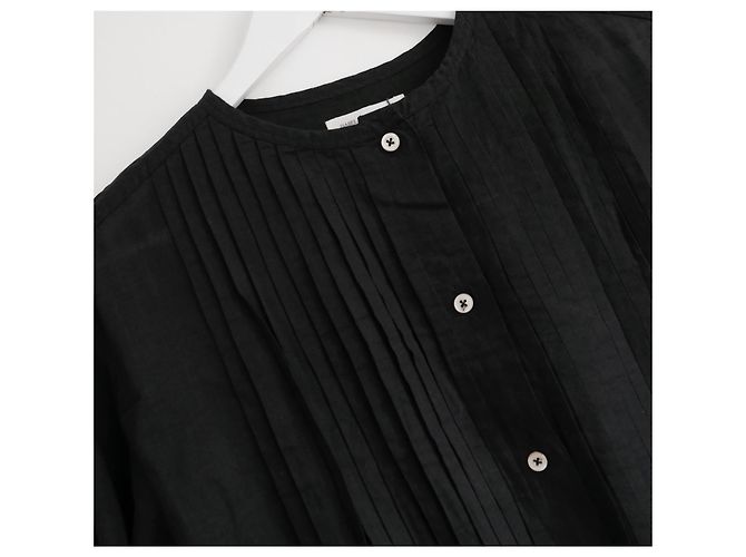 Mono corto de algodón negro Isabel Marant Etoile - vista 3