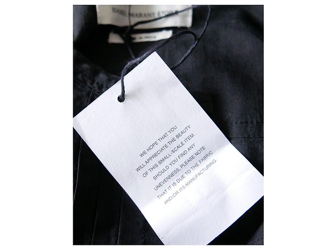 Mono corto de algodón negro Isabel Marant Etoile - vista 7
